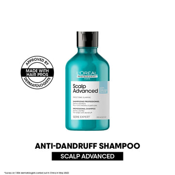 LOreal Serie Expert Scalp Advanced Anti-Dandruff Shampoo 300ml - HairMNL