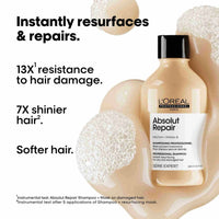Shop L'Oréal Professionnel Serie Expert Absolut Repair Resurfacing Shampoo & Conditioner Duo at HairMNL