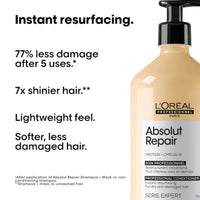 L'Oréal Professionnel Serie Expert Absolut Repair Resurfacing Shampoo & Conditioner Duo 500ml - HairMNL