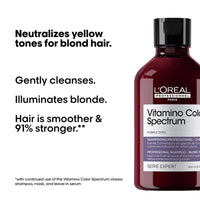 L'Oréal Professionnel Serie Expert Vitamino Color Spectrum Purple Shampoo 300ml - HairMNL