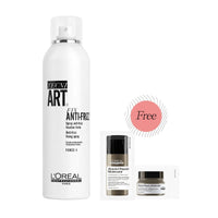 HairMNL L'Oreal L'Oreal Professionnel Tecni.Art Fix Anti-Frizz Spray 250ml FREE ARM Leave-In 10ml & Rinse-Off Mask 15ml + 250ml