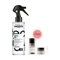 L'Oreal Professionnel Tecni.Art Flex Pli Thermo-Modelling Spray 190ml with Free Absolut Repair Molecular Mask Samples - HairMNL