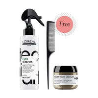 L'Oreal Professionnel Tecni.Art Flex Waves 190ml with Free Tail Comb and Absolut Repair Molecular 75ml at HairMNL
