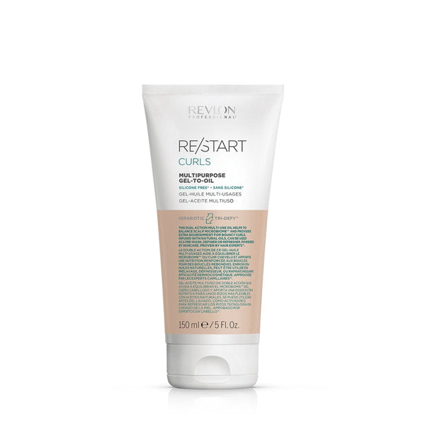 Revlon Professional ReStart Curls Multipurpose Gel-To-Oil 150ml Revlon Professional ReStart Curls Multipurpose Gel-To-Oil 150ml