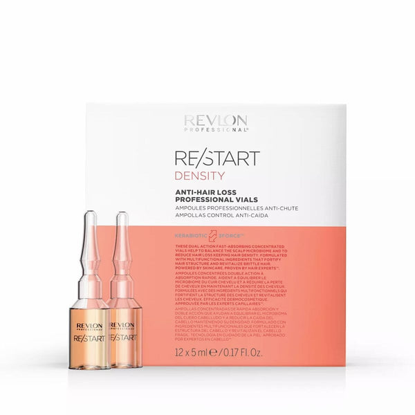 Revlon Professional ReStart Density Anti-Hair Loss Professional Vials 12 x 5ml Revlon Professional ReStart Density Anti-Hair Loss Professional Vials 12 x 5ml