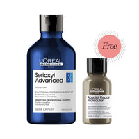 HairMNL L'Oréal Professionnel Serioxyl Advanced Densifying Shampoo with FREE Absolut Repair Molecular Shampoo 100ml