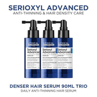 L'Oréal Professionnel Serioxyl Advanced Denser Hair Serum 3-Month Program Set - HairMNL