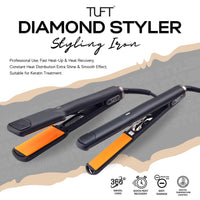 TUFT Diamond Styler 1-Inch Straightening Hair Iron 6600 - HairMNL