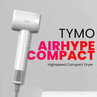 TYMO Airhype Compact High Speed Hair Dryer White HC-603W - HairMNL