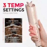 TYMO CurlPro 1 Inch Automatic Curling Iron HC503P - HairMNL