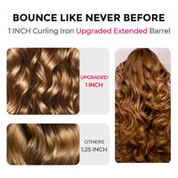 TYMO CurlPro Plus 1 Inch Automatic Curling Iron with Extended Barrel HC509G- HairMNL