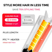 TYMO CurlPro Plus 1 Inch Automatic Curling Iron with Extended Barrel HC509G- HairMNL