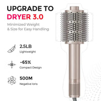 TYMO TYMO Airbeam Hot Air Brush Multi-Styler & Dryer - Champagne