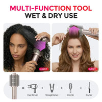 TYMO TYMO Airbeam Hot Air Brush Multi-Styler & Dryer - Champagne