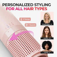 TYMO TYMO Airbeam Hot Air Brush Multi-Styler & Dryer - Pink