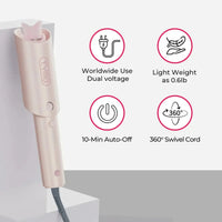 TYMO CurlPro Corded Automatic Curling Iron 1.25 inch HC503P - HairMNL