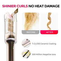 TYMO CurlPro Corded Automatic Curling Iron 1.25 inch HC503P - HairMNL