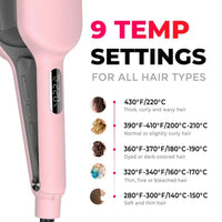 TYMO Rovy Deep Waver Curling Iron 1.25 Inch HC507P - HairMNL