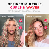 TYMO Rovy Compact Wave Curling Iron 1 Inch HC507PM - HairMNL