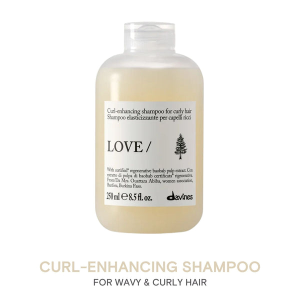 Davines LOVE Curl Shampoo: Curl Enhancing Shampoo for Wavy or Curly Hair 250ml Davines LOVE Curl Shampoo: Curl Enhancing Shampoo for Wavy or Curly Hair 250ml