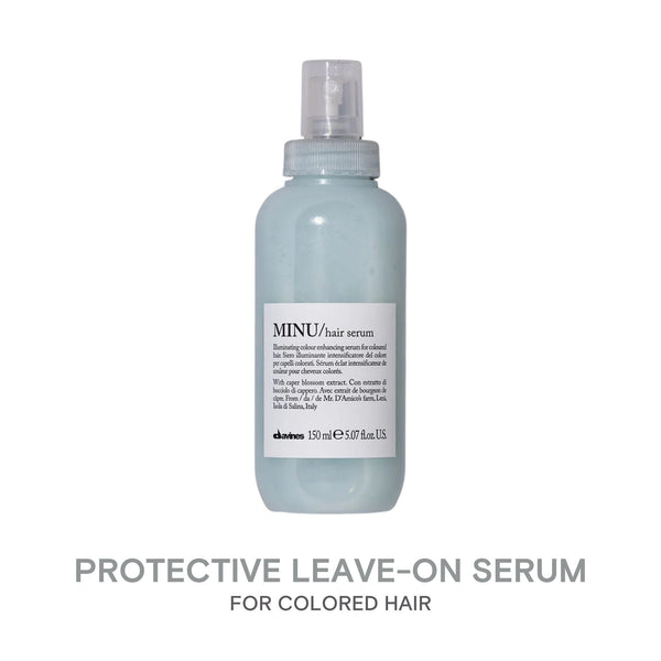 Davines MINU Serum: Illuminating Leave-On for Colored Hair 150ml Davines MINU Serum: Illuminating Leave-On for Colored Hair 150ml