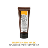 Davines Nourishing Vegetarian Miracle Mask: Deep Moisturizing for Dry, Brittle Hair 60ml Travel Size - HairMNL