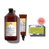 Davines Purifying Shampoo 1000ml, Purifying Gel 150ml with FREE MOMO Shampoo Bar - Shop at HairMNL
