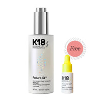 K18 Biomimetic FutureIQ Hair Longevity Serum 90ml with Free K18 Hair Oil 4ml at HairMNL