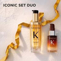Shop Kérastase Elixir & Nutritive 8H Serum Duo Holiday Gift Set at HairMNL