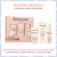 Shop Kérastase Gloss Absolu Anti-Frizz Glossy Hair Discovery Gift Set at HairMNL
