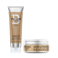 Bed Head Stay Sharp: Clean Up Shampoo and Matte Separation Wax