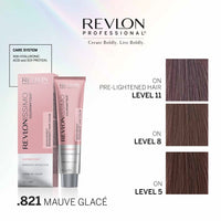 Revlon Professional Satinescent Permanent Hair Color For Bleached Hair .821 Mauve Glace