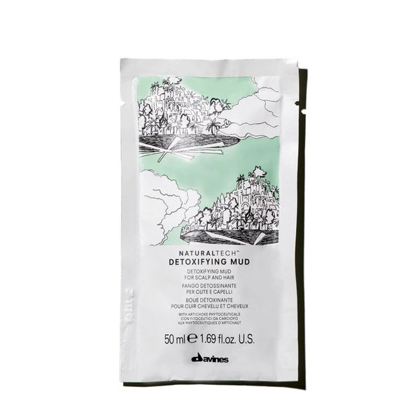 Davines Detoxifying Mud for Scalp and Hair 50ml Davines Detoxifying Mud for Scalp and Hair 50ml