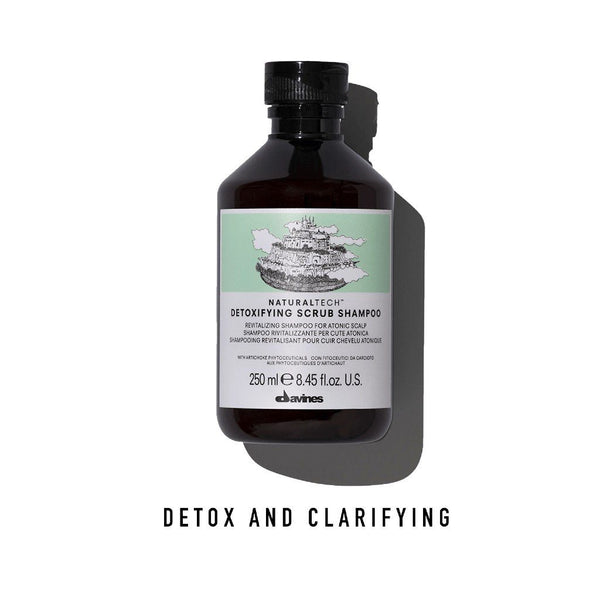 Davines Detoxifying Shampoo: Revitalizing For Atonic Scalp 250ml Davines Detoxifying Shampoo: Revitalizing For Atonic Scalp 250ml