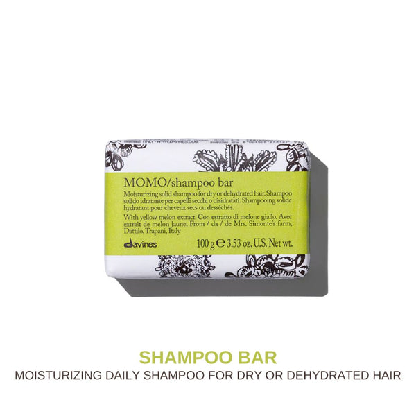 Davines MOMO Shampoo Bar: Moisturizing Solid Shampoo for Dry or Dehydrated Hair Davines MOMO Shampoo Bar: Moisturizing Solid Shampoo for Dry or Dehydrated Hair