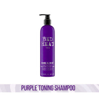 HairMNL Bed Head by TIGI Dumb Blonde Purple Toning Shampoo: With Purple Toning Pigment