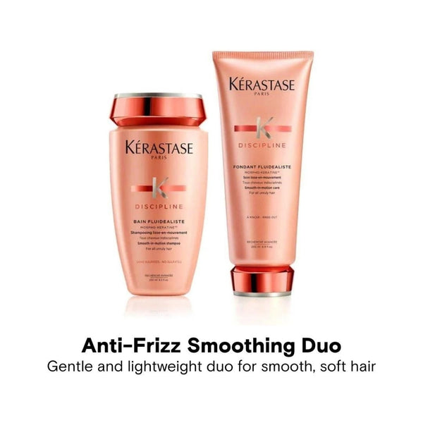 Kérastase Discipline Fluidealiste Anti-Frizz Shampoo & Conditioner Duo Kérastase Discipline Fluidealiste Anti-Frizz Shampoo & Conditioner Duo