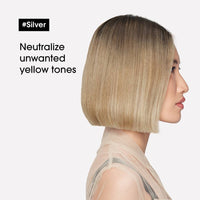 L'Oréal Professionnel Serie Expert Silver Anti-Brass Shampoo & Conditioner Duo Benefits - HairMNL