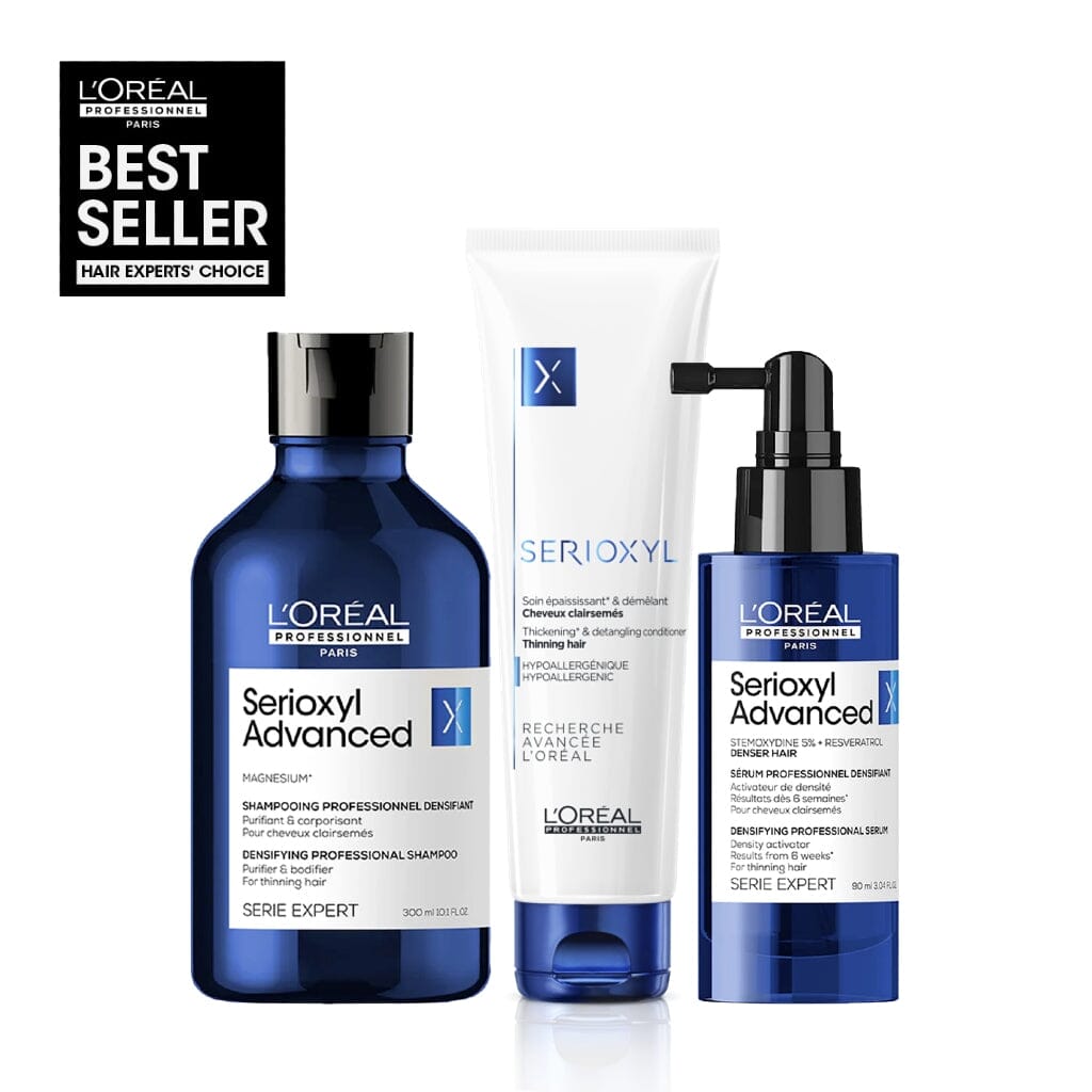 kantsten Personligt gave L'Oréal Professionnel Serioxyl Advanced Denser Hair Starter Kit - HairMNL