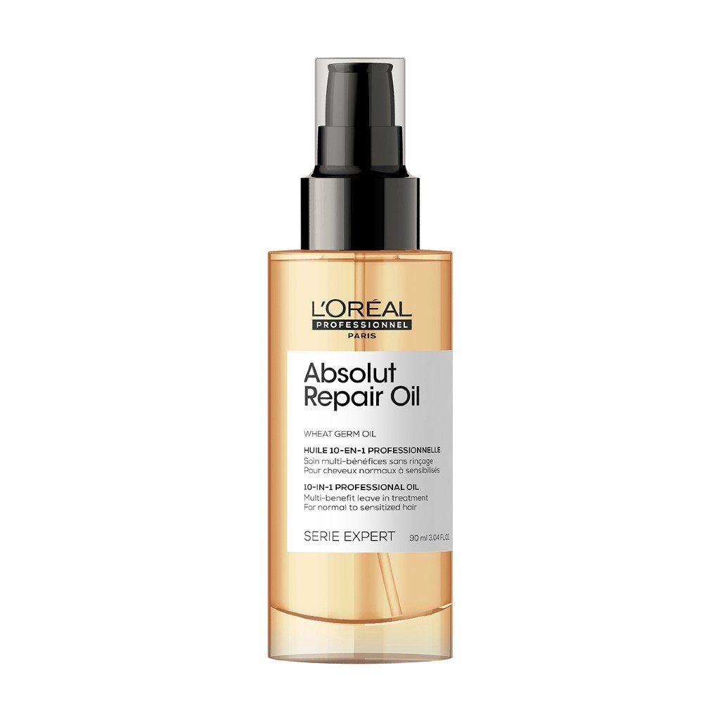 L'Oréal Serie Expert Absolut Repair Gold 10-in-1 Perfecting Oil - HairMNL
