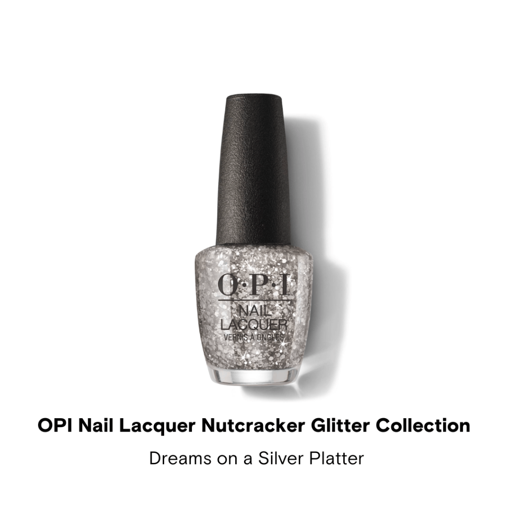 Opi silver cheap glitter nail polish