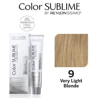 Revlon Professional Color Sublime Ammonia Free Hair Color Tube 9 Very Light Blonde
