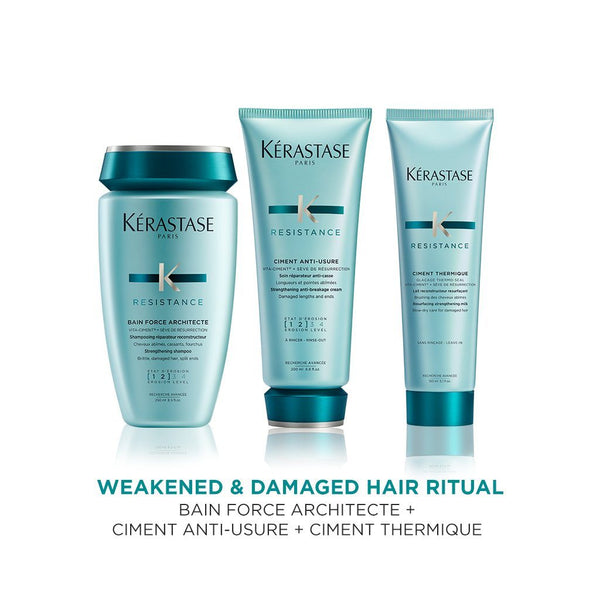 Kérastase Resistance Force Architecte Weakened and Damaged Hair Ritual Kérastase Resistance Force Architecte Weakened and Damaged Hair Ritual