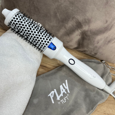 Experience the Best in Hair Styling with the PLAY by TUFT White Hot Bristle Brush from HairMNL