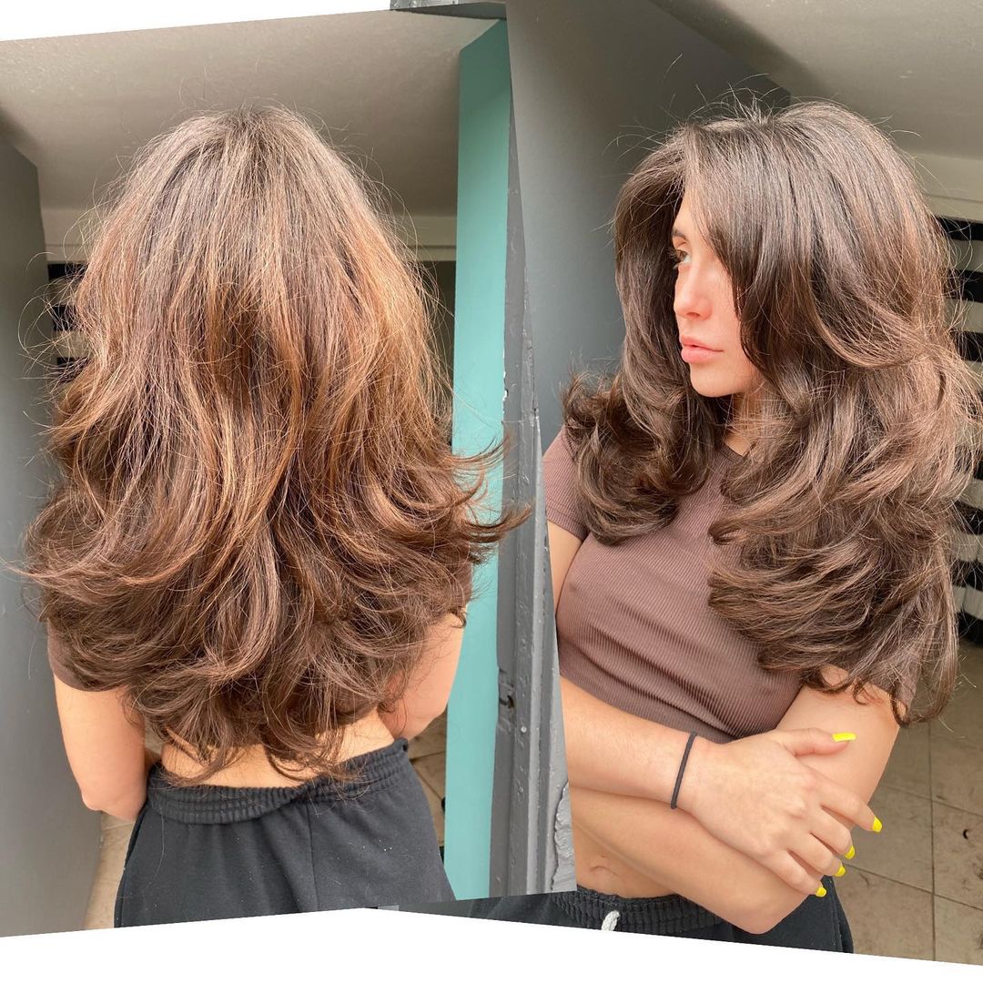 Viral Butterfly Haircut