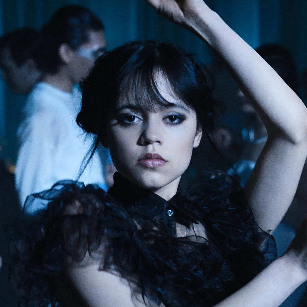 Wednesday Addams' Rave’N Dance Hairstyle