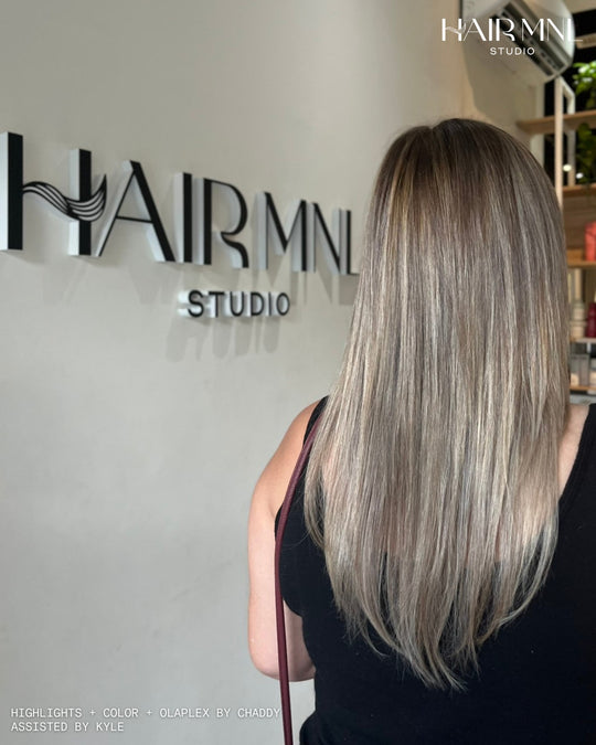 Ash Blonde Highlights