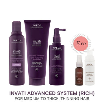 AVEDA Invati Advanced™ System Rich Thickening SetFREE Phomollient Styling Foam 50ml and Thickening Tonic 30ml with FREE Phomollient Styling Foam 50ml and Thickening Tonic 30ml - HairMNL