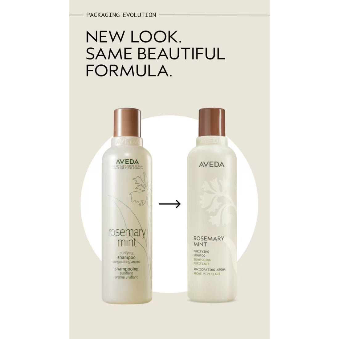AVEDA Rosemary Mint Purifying Shampoo 250ml New Look Same Beautiful Formula - HairMNL