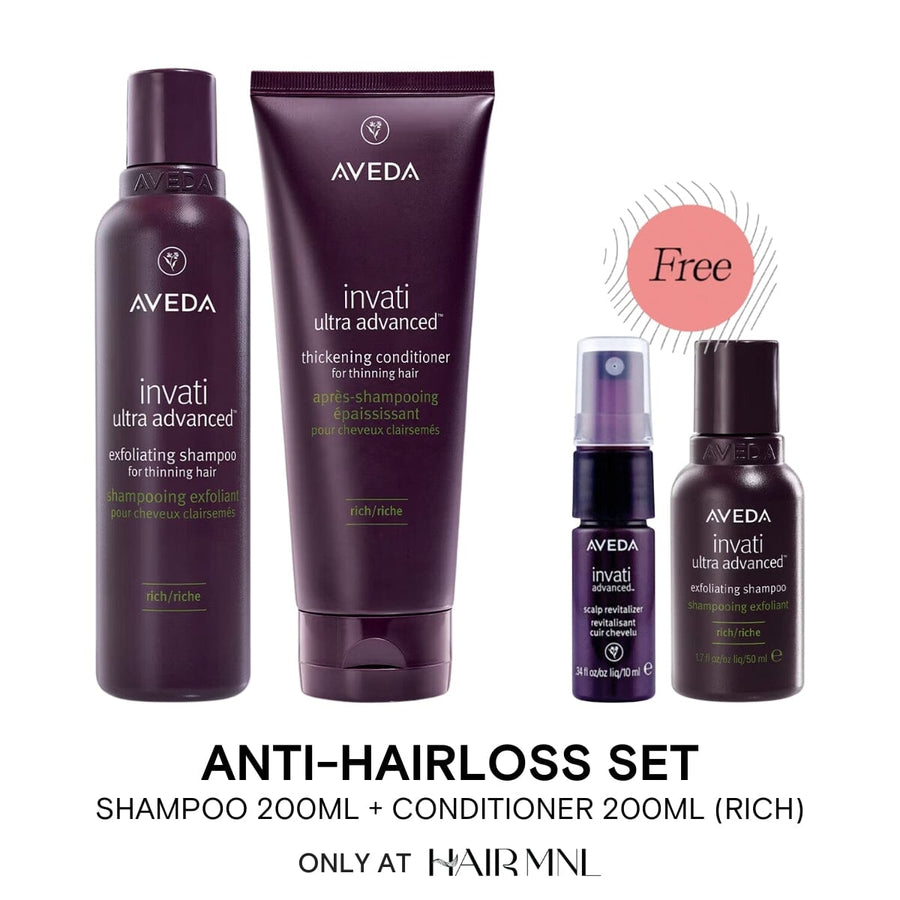 AVEDA Invati Ultra Advanced Anti-Hairloss Shampoo & Conditioner 